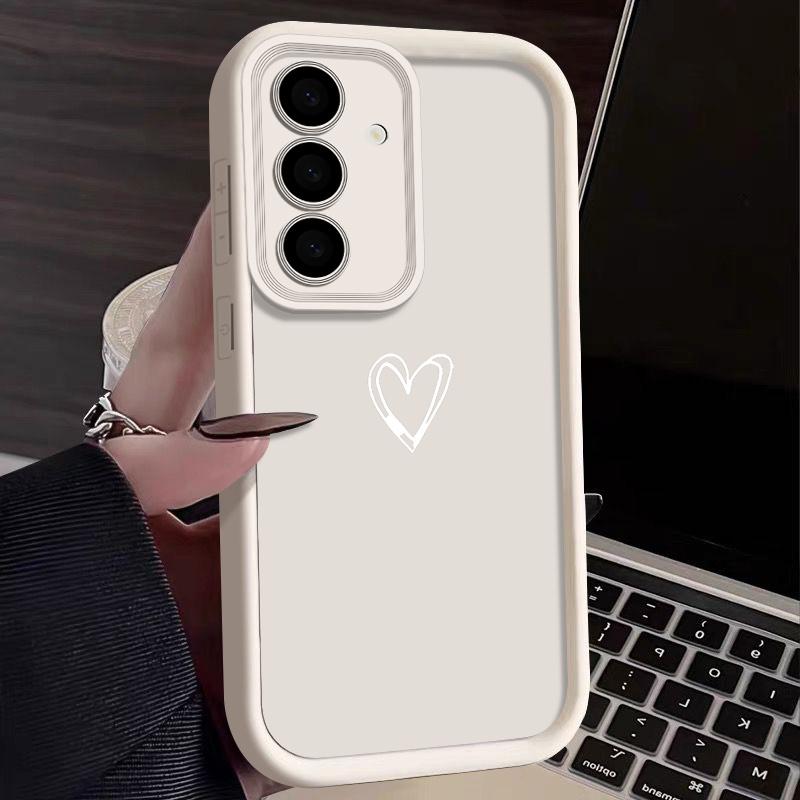 Minimalism Love TPU Case For Samsung Galaxy M34 M31 M51 M30S M23 M36 M16 M20 M15 M36 S23 S22 S20 S21 Plus Ultra FE Phone Cover