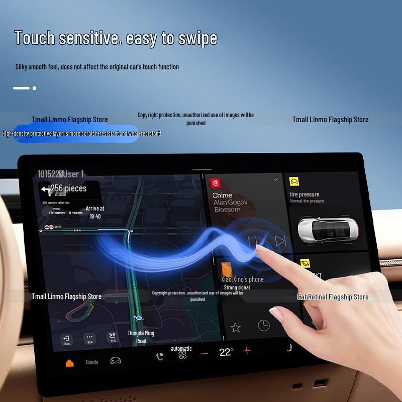 Changan Deepal S05 Interior Protection Kit: Console Sticker, Navigation Screen Film, for 26 Models.