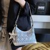 Hand Carry Fashionable Diamond-encrusted Bag Women's 2025 New Temperament Gypsy Dumpling Bag Niche Trend Versatile Messenger Bag