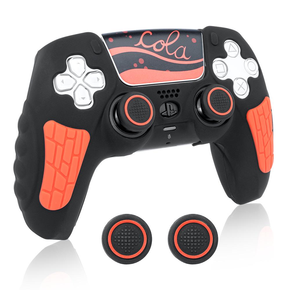 PS5 Controller Silicone Case for Black Myth Wukong - Anti-Drop & Anti-Scratch with Thumbstick Caps
