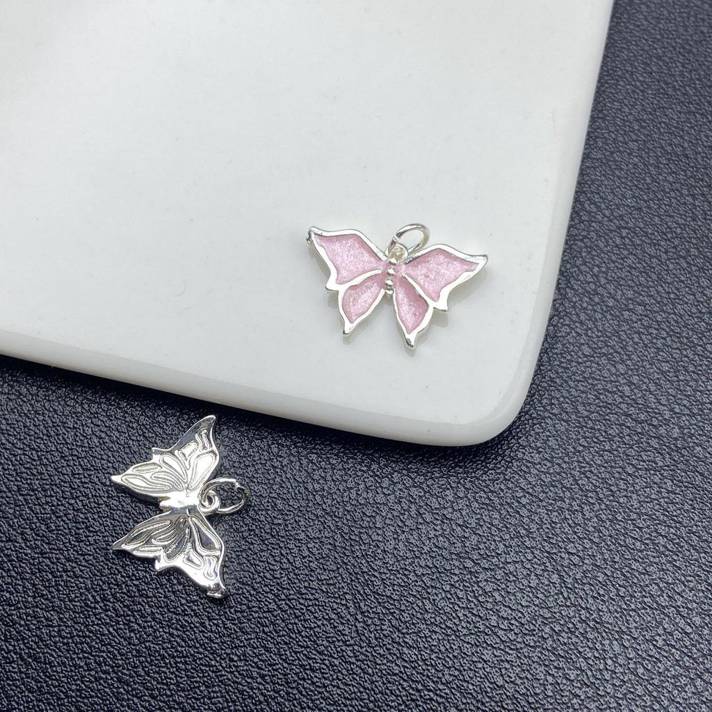 Color-Preserving Butterfly Pendant for DIY Jewelry, Nail Art, Bracelets & Necklaces