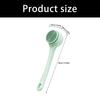 Two Speed Electric Shower Brush with Detachable Heads Electric Body Brush Back Scrubber with 4 Brush Heads Easy to Use