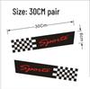 Waterproof Cross-Border Personalized Checkered Flag Scratch Cover Sticker for Motorcycles and Cars