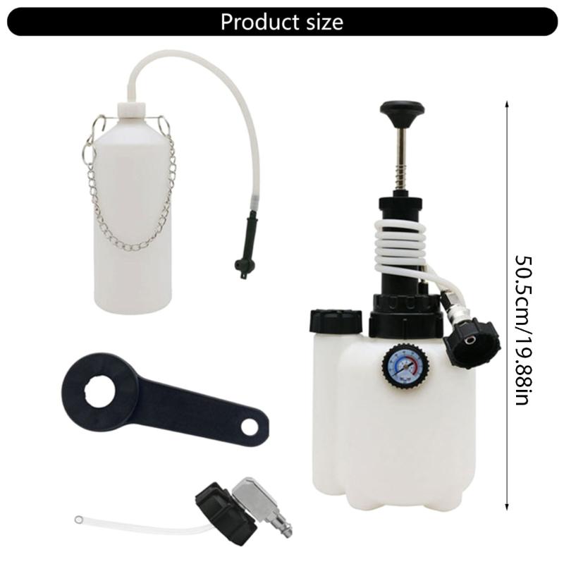 Replacement Tools Manual Car Brake Oil Pots Auto Brake Bleeder Fluid Pump Hydraulic Fluid Change Tool for Brake Bleeding