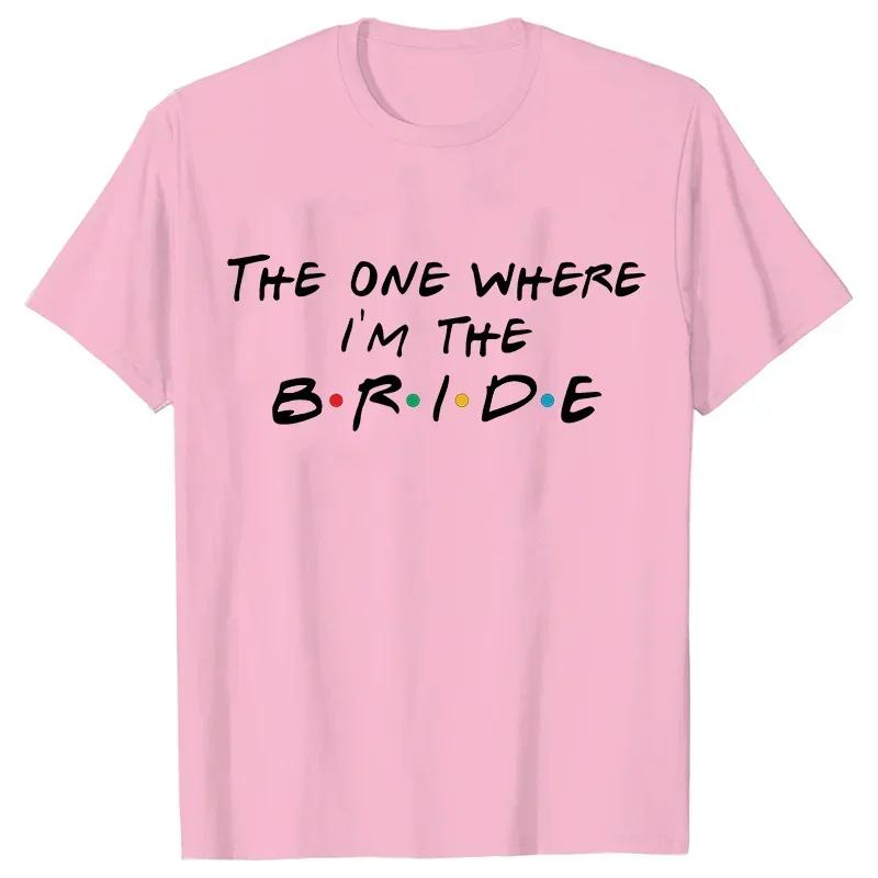 Friends Wedding Party T Shirt Y2K Team Bride Squad Tribe Shirt Bachelorette Hen Party Tees  Cheap  Clothing with Free Shipping