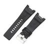 Applicable To Diesel 32mm Notched Watch Belt Men's and Women's Watch Accessories Leather Strap