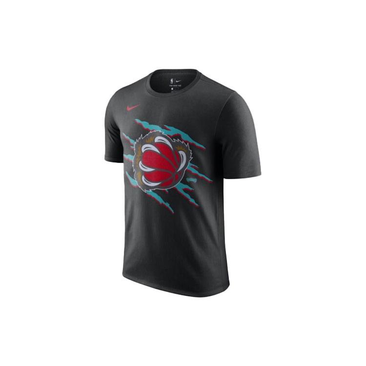Nike NBA Gray Memphis Grizzlies Basketball Sports Short Sleeve Gray Men s CJ5662-010 M