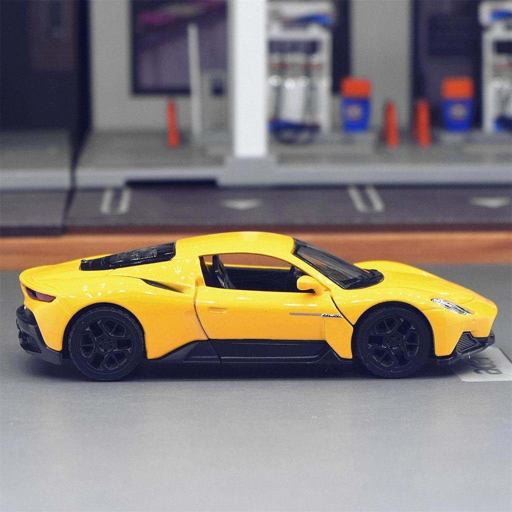 Maserati MC20 Supercar 5 Inch Metal Car Simulation Exquisite Diecast & Toy Vehicle RMZ City 1:36 Alloy Model Gifts For Children