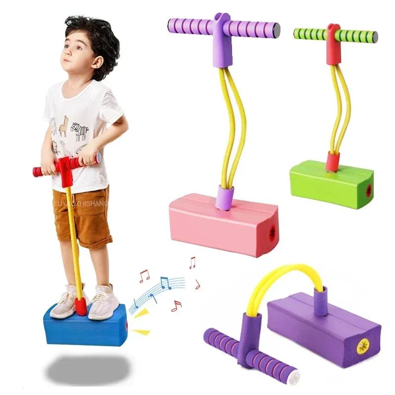 Geschenke für 3+jährige Jungen Mädchen Schaumstoff Pogo Jumper für Kinder Outdoor-Spielzeug für autistische Kinder Spielzeug Spaßspielzeug Geschenke für Mädchen Autismus-Spielzeug