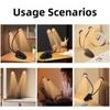 Flexible Gooseneck Design LED Clip on Reading Light Mini Desktop Table Lamp  Bedroom Reading