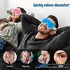 Cooling & Heating Gel Bead Eye Mask - Reusable Hot & Cold Pack for Relief.