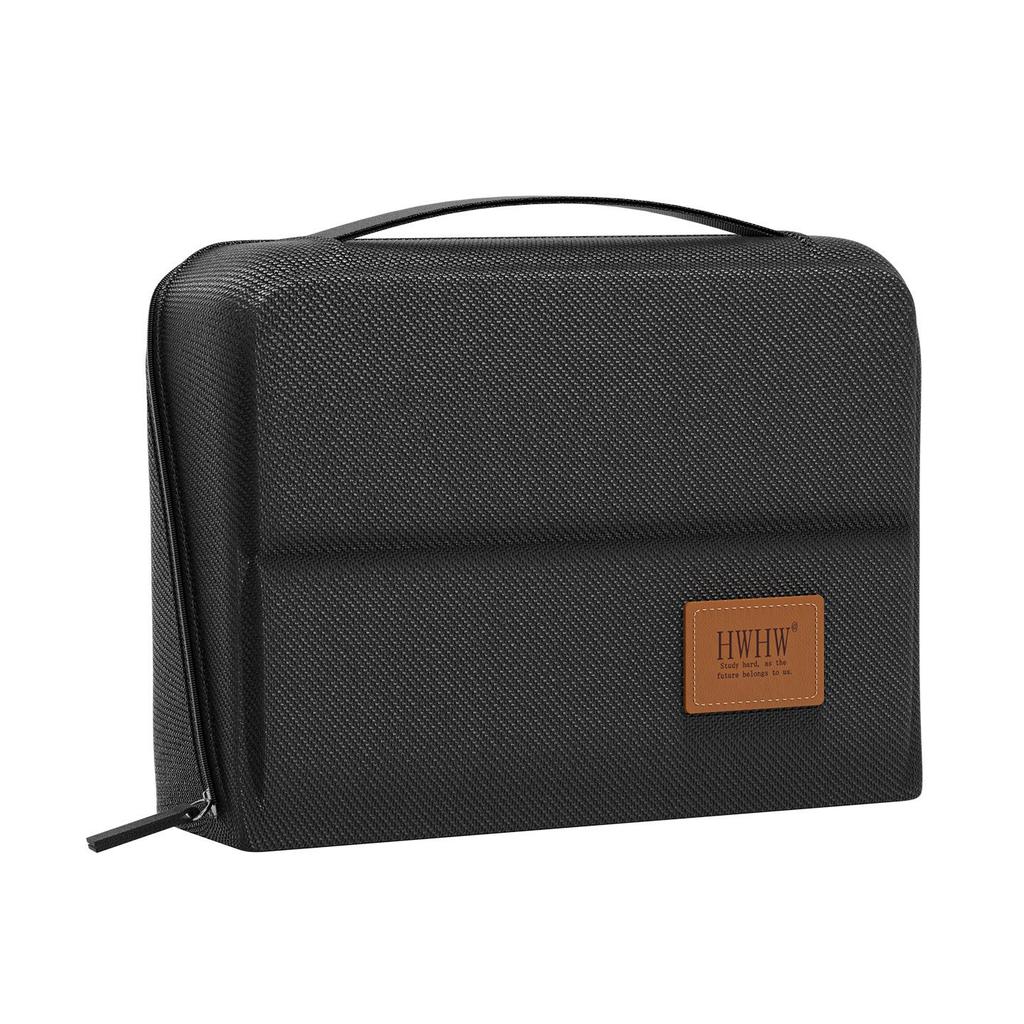 Magnetic Pencil Case Minimalist Large Capacity Stationery Bag Silent Closure High School College Students Supplies