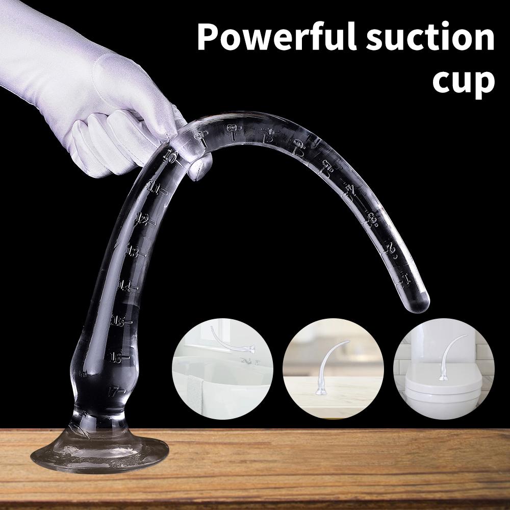 Süper Uzun Silikon Butt Plug Anal Yapay Penis Anüs Masturbator Dilatör Prostat Masajı Anal Plug Yetişkin Seks Oyuncakları Erkekler Için Kadın