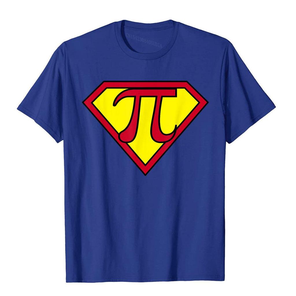 SuperPi Pi Učitel matematiky SuperPi Superhrdina Tričko Super Pi Bavlna s potiskem Košile Převládající unisexová trička 3D tisk