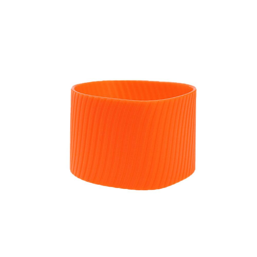 Silicone world Silicone Cup Sleeve Heat Insulation Coffee Cup Cover Ceramic Cup Cover Non-slip Bottle Sleeves Colored Mug Sleeve