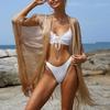 Beach Skirt, Women's Leisure Vacation Print Pullover, Bikini Swimsuit, Cover Up, Sun  Suit