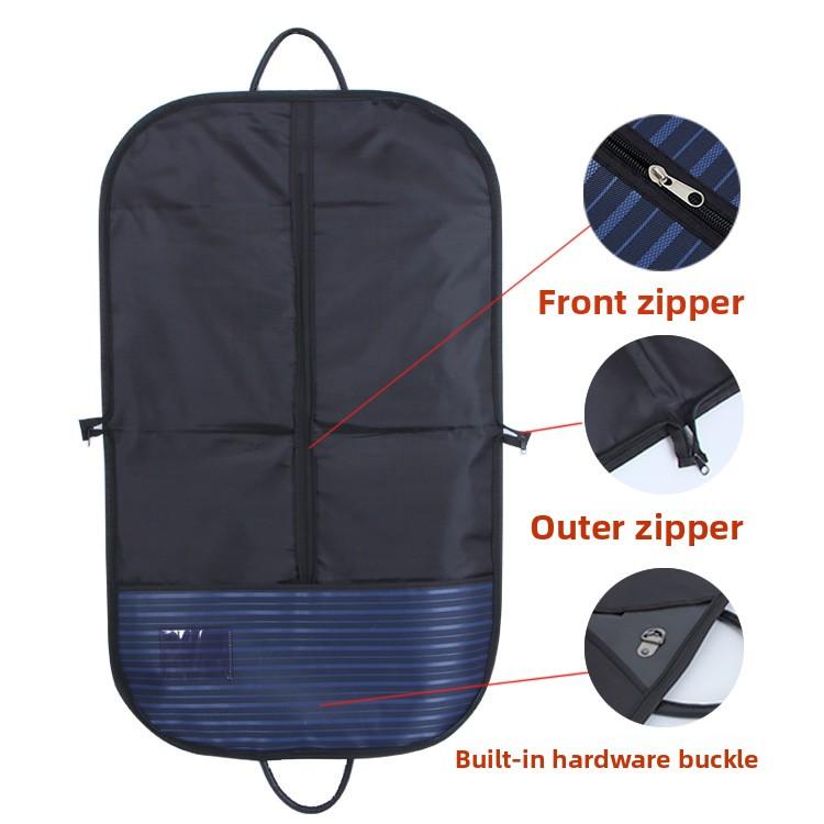 Oxford Hanging Garment Bag Waterproof Dustproof Storage Cover for Suits Coats