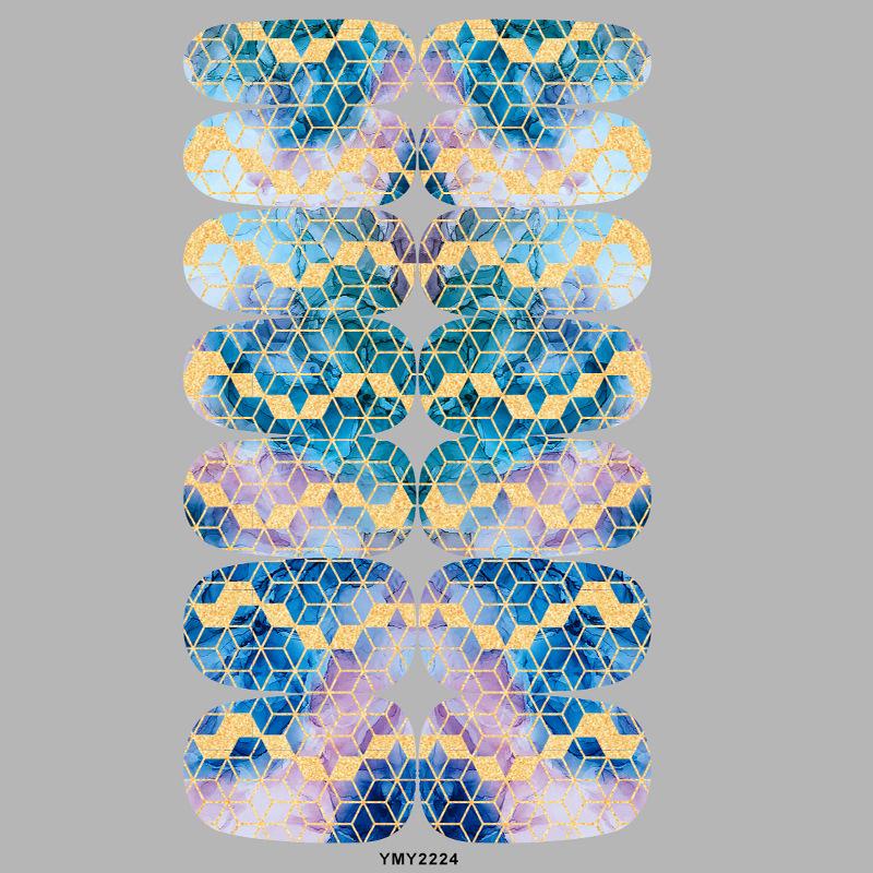 Marble Nail Art Stickers YMY2218-2229