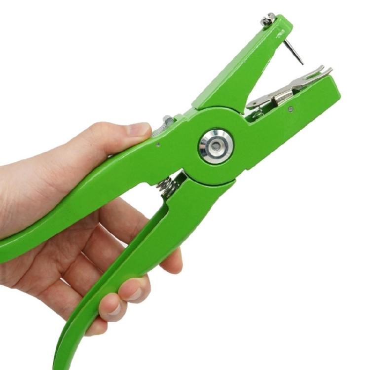 Efficient Livestock Ear Label 001-100 Ear Tagging Pliers Clip Ear Label Number Set