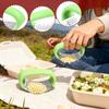 Stainless Steel Garlic Press Crusher Manual Garlic Chopper Garlic Chopping Tools Fruits Vegetables Home Kitchen Gadget