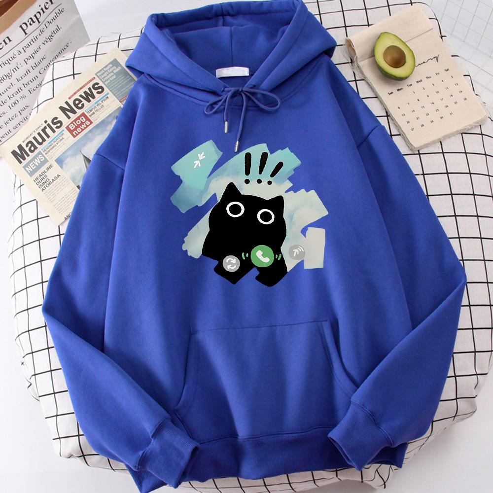 Meme Cats Moletom Funny Hoodie Women Autumn Winter Sweatshirt Pullovers Men Hooded Hip Hop Loose Long Sleeve Hoody Unisex Tops