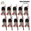 New Kids Toys Napoleonic Wars General Soldier Building Blocks Imperial Navy Mini Action Figures Toys For Kids Birthday Gifts