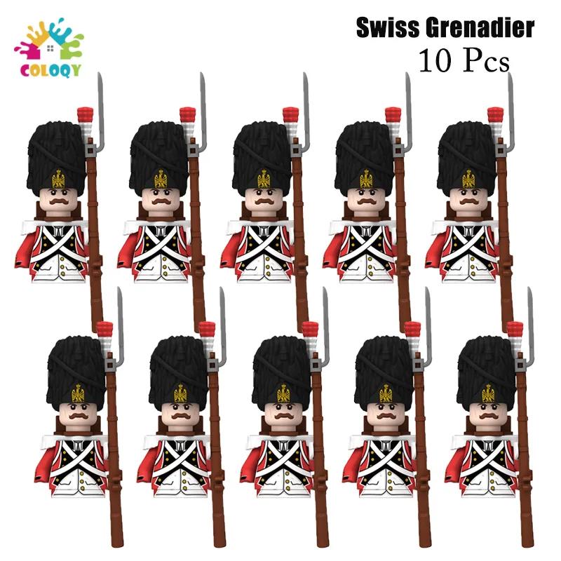 New Kids Toys Napoleonic Wars General Soldier Building Blocks Imperial Navy Mini Action Figures Toys For Kids Birthday Gifts