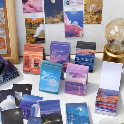 Yuezhen Starry Sky Story: Creative DIY Notebook Sticker Book