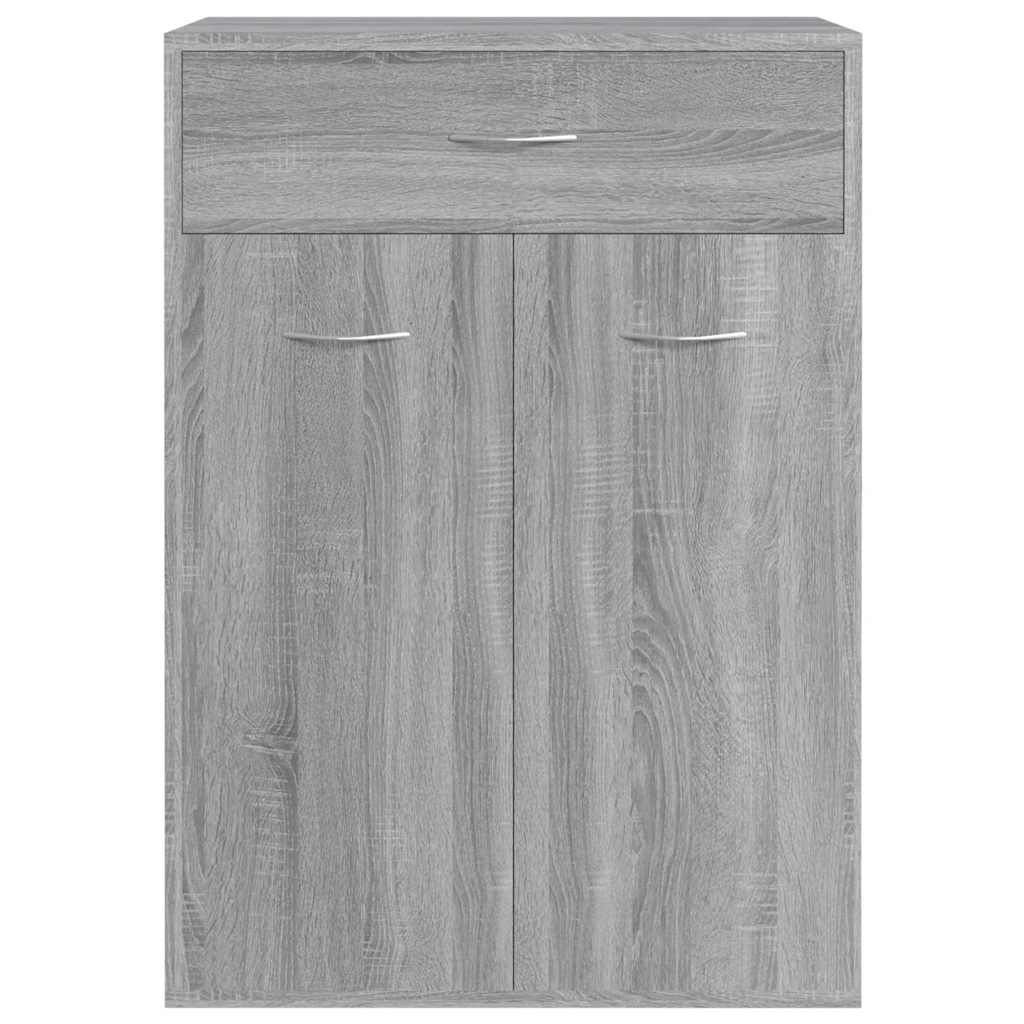 Shoe Cabinet Grey Sonoma 60 x 35 x 84 cm Particleboard