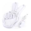 Neon Sign Light Innovative Victory Gesture Decorative Lamp USB Powered for Bedroom Cabinet Shelf
