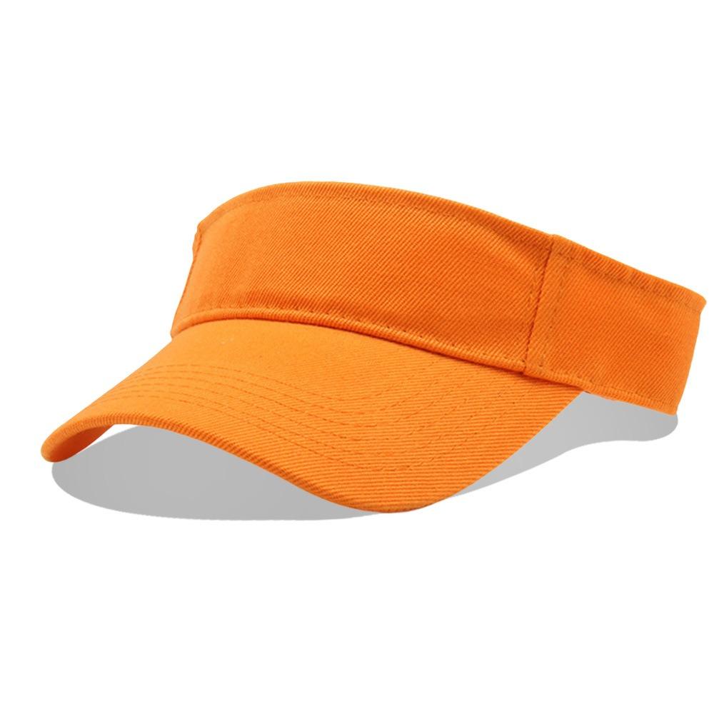 Cotton Outdoor Sports Hat Structured Brim Quick-Dry Summer Sun Hat Uv Protection Lightweight Sports Visor