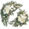 Chair Back Floral Decoration Elegant Decorations Versatile for Brides