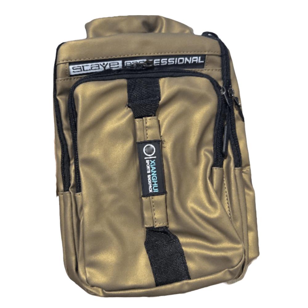 USB Charging Men Chest Bag Multi Pockets Crossbody Bag Portable Sports Shoulder Bag Outdoor