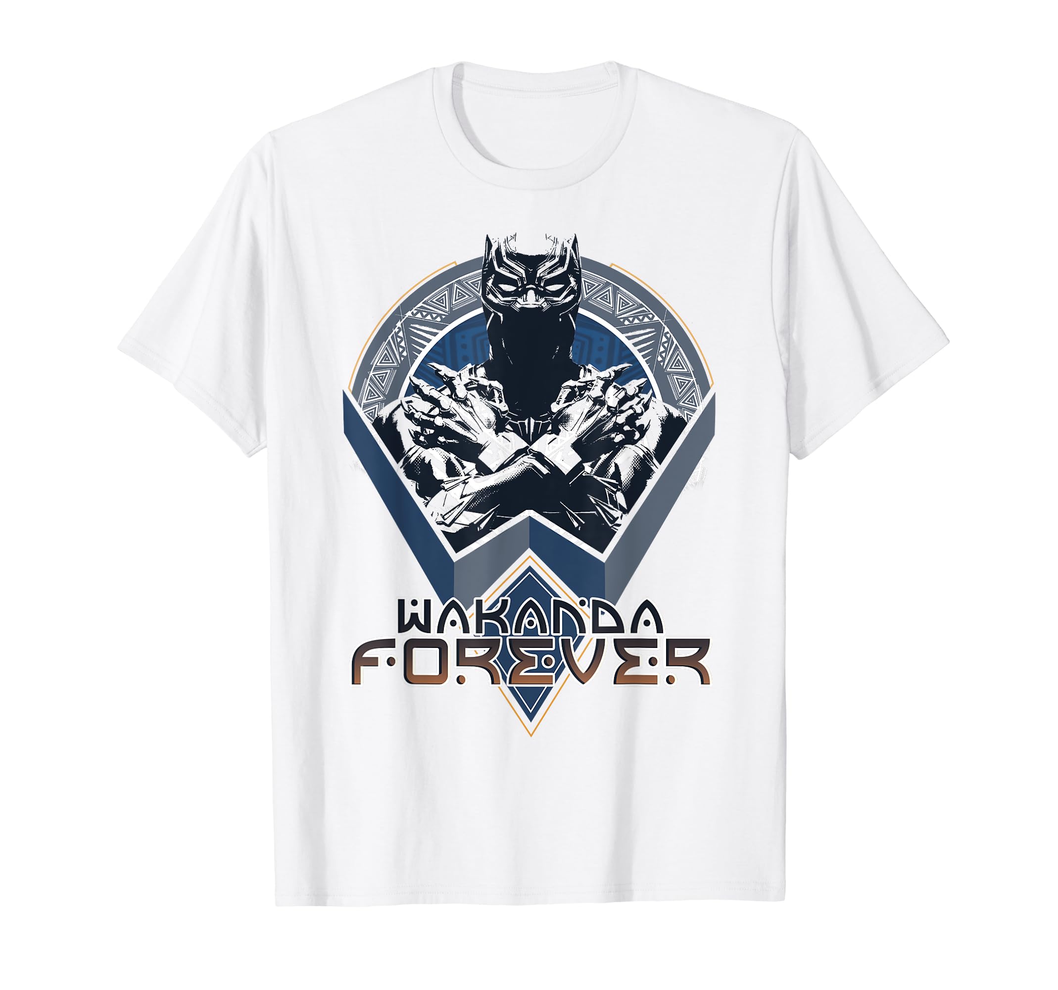 Графическая футболка Marvel Черная Пантера Геометрическая Ваканда