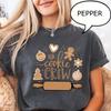 Comfort Colors® Gingerbread Cookie Shirt, Christmas Cookie T-Shirt, The Cookie Crew Shirt, Christmas Party Shirt, Xmas Shirt