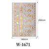 Bohemian Waterproof Gold & Silver Metallic Temporary Tattoo Stickers