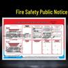 Fire Safety Compliance Display Board