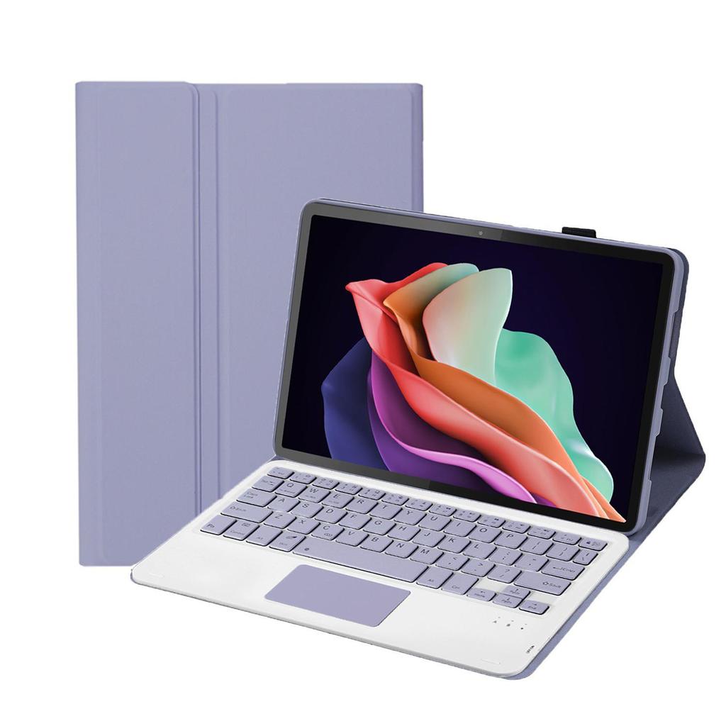 Xiaomi Mi Pad 8 & Redmi Pad 2 Protective Case with 7-Color Backlit Bluetooth Keyboard