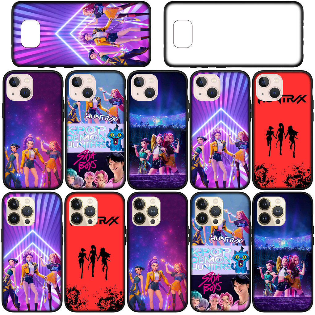 Für Samsung Galaxy S25 S24 S23 S22 Ultra FE Plus A17 A37 A57 A56 A55 A06 A16 A15 A36 A26 A35 A05 A25 A54 A34 Hülle Rumi Mira KPop Dämon Zoey Hunters X