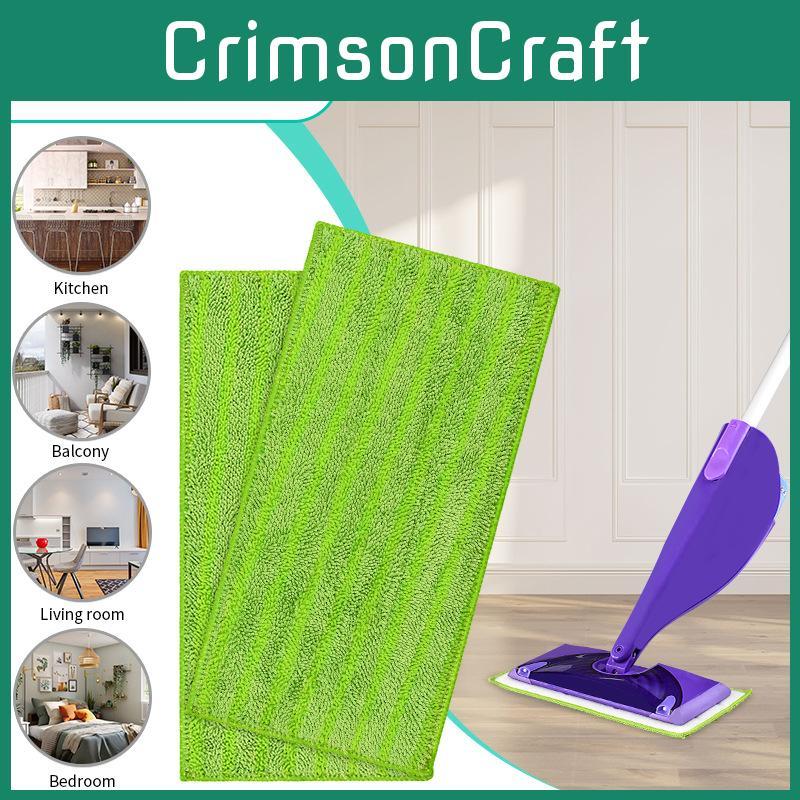 Washable Microfiber Absorbing Pad Compatible With Flash Power Mop Cleaning Floor
