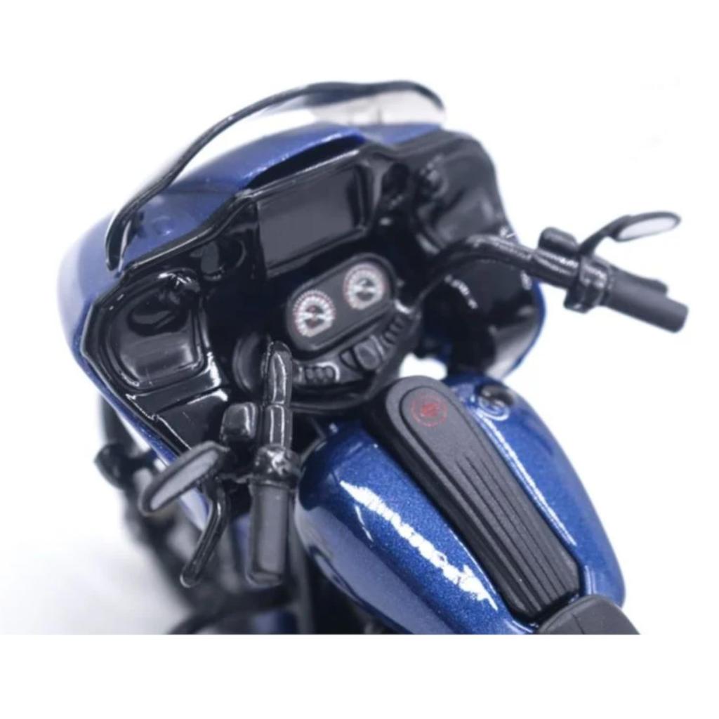 Maisto 1/18 Scale Harley-Davidson 2022 CVO Road Glide Blue Diecast Car/Motorcycle Finished Model 39360 (20-22938)