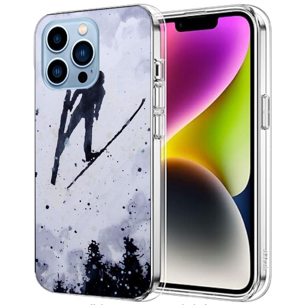 Skiing Snow Snowboard Ski Cases Phone Case For Iphone 17E 16E 17 Air 16 Pro Max 15 Pro 14 Plus 11 13 12 Mini Cover Cases Compati