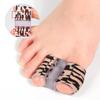 2Pcs Breathable Toe Spacers Flexible Bunion Relief Pads Double-ring Toe Separators Comfortable Toe Splints for Day Night Wear