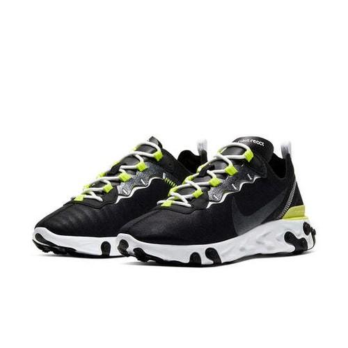 

Nike Wmns React Element 55 SE Black Lemon Venom CN3591-001 EU 36.5