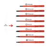 10-Piece Insulated Flat & Cross Screwdriver Set for Professional Electrical Repair