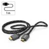 Hama Germany Ultra High Speed Plug M HDMI™ Cable, Certified, - Plug, 8K, Alu, 1.0