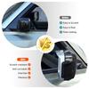 ABS Silver For Land Rover Defender 90 110 2020-2026 Car Exterior Mirror Rain Eyebrow Frame Decorative Sticker Car Accessories