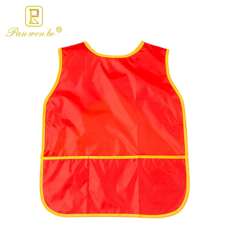 Children's Long-Sleeve Art Smock & Bib - Anti-Stain for Early Education and Kindergarten