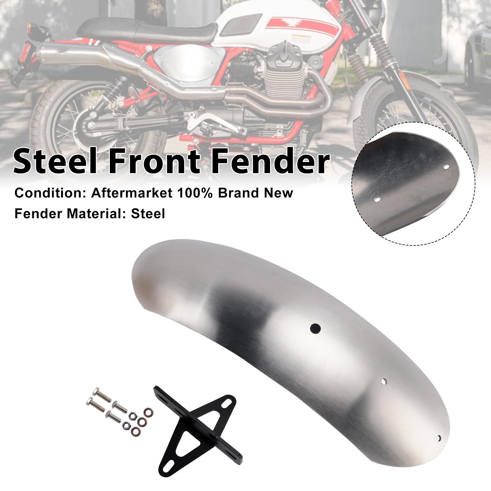 

Steel Front Fender Fit For MOTO GUZZI V7 II Stone Classic Special 10-16 Primary