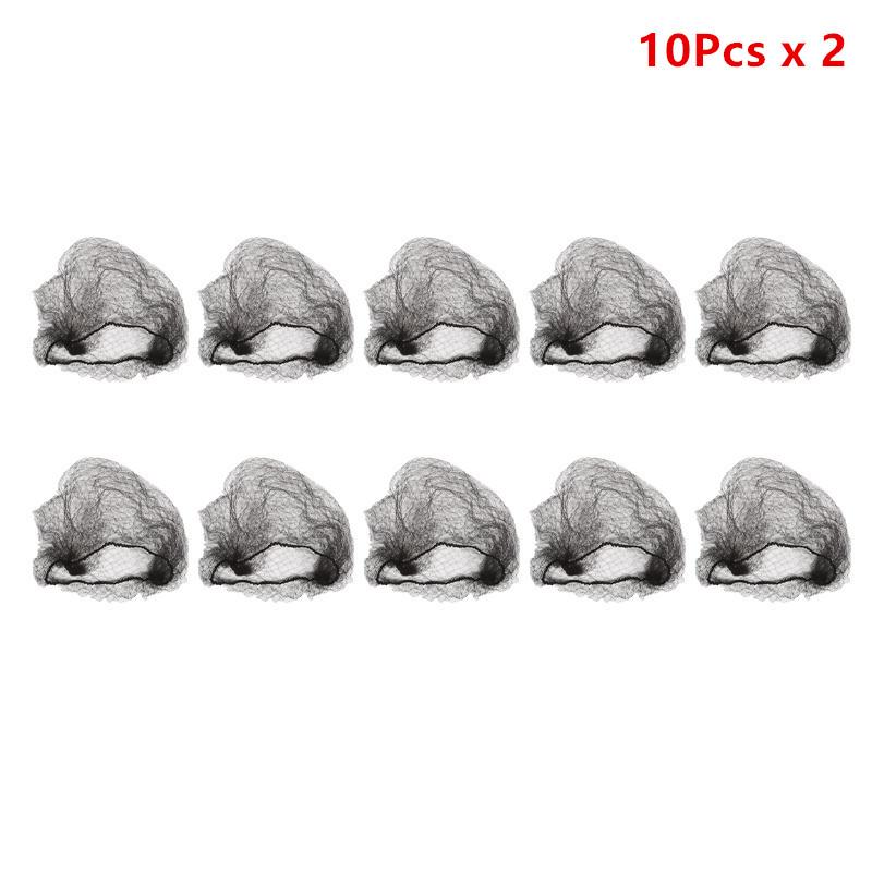 10-100Pcs Elastic Nylon Hairnet Hair Nets For Wigs Weave Invisible Hair Soft Lines Dancing Hairnet for Bun Hair Styling Tools